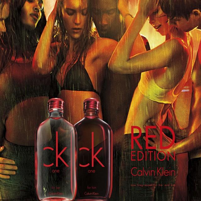 CK One Red Fragrance Smolders with Its Latest Campaign