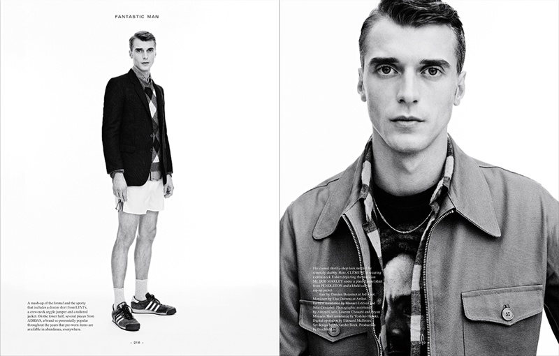 Clement Chabernaud Reunites with Karim Sadli for Thrifty Fantastic Man Photos