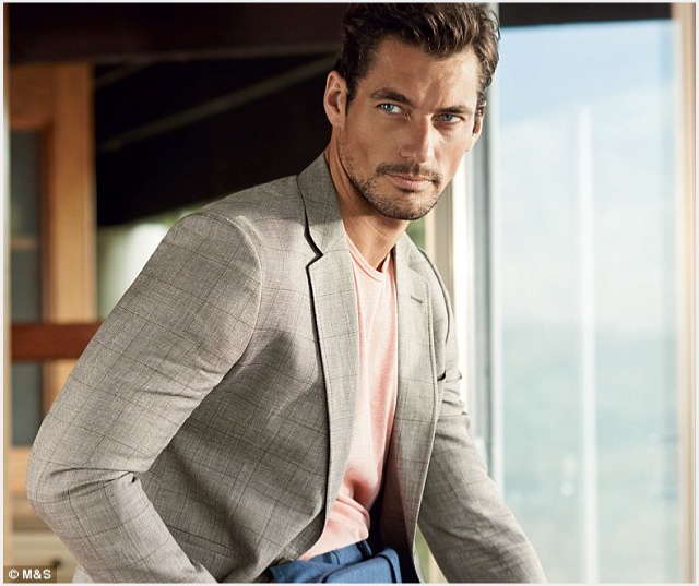 David Gandy Reunites with Marks & Spencer for a Showing of Pink & Suiting