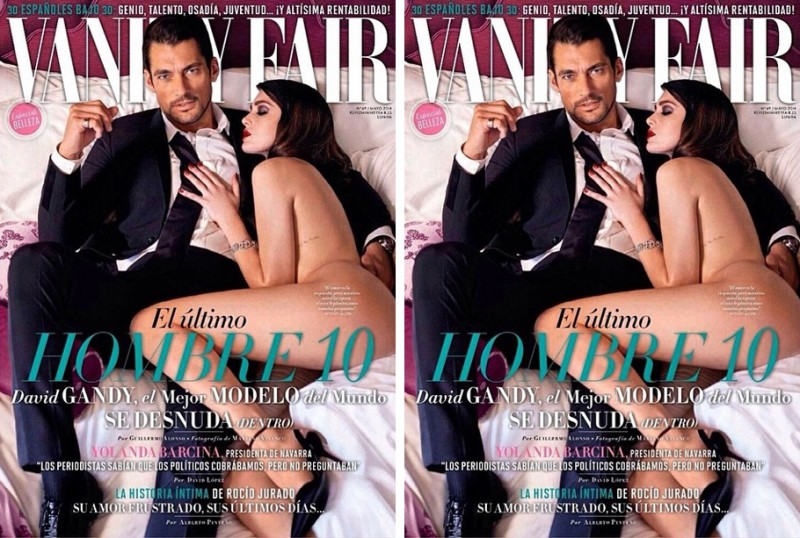 David Gandy Covers Vanity Fair Espana