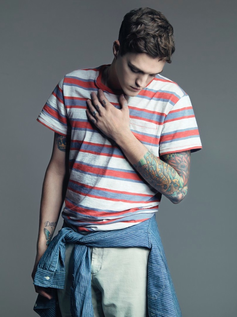 Josh Beech Fronts GAP China Spring 2014 Campaign – The Fashionisto