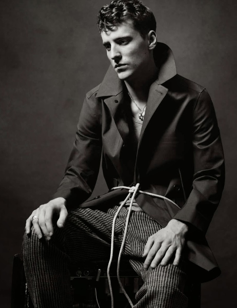 George Barnett Covers Numéro Homme China Spring/Summer 2014 Issue – The ...