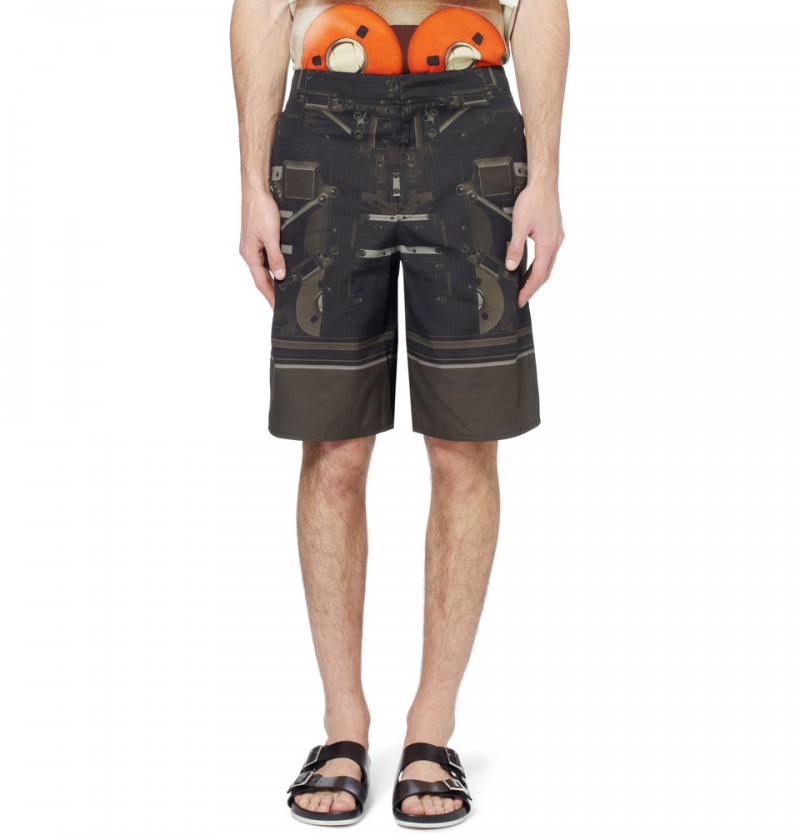 Givenchy Speaker Print Shorts