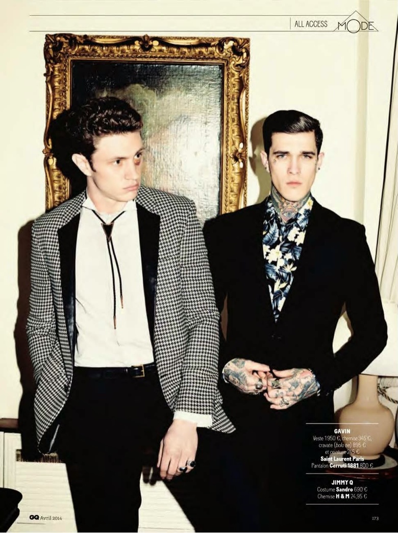 All Access: Jimmy Q + Gavin Jones Rock Out for GQ France