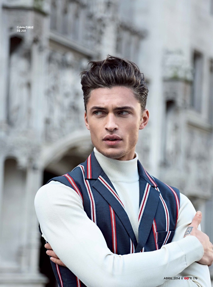 London Calling: Harvey Haydon for GQ Brasil April Issue