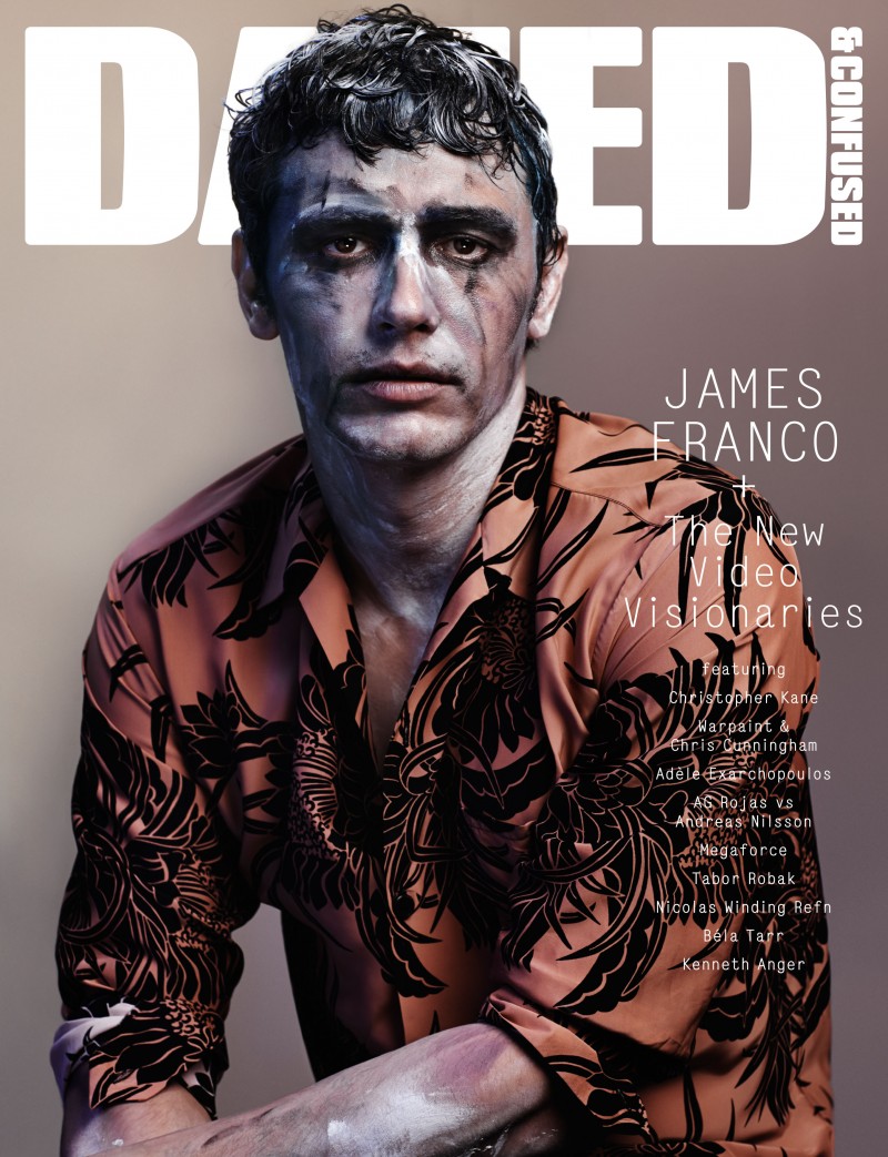 James Franco covers Dazed & Confused December 2013