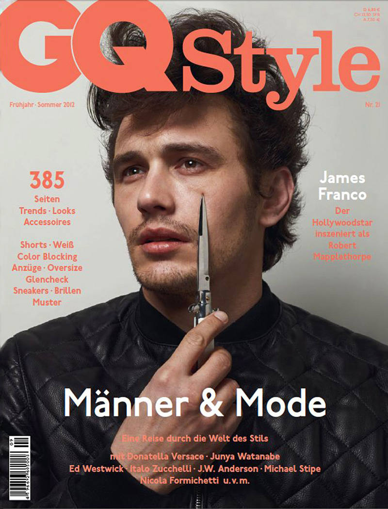 James Franco covers GQ Style Germany Spring/Summer 2012