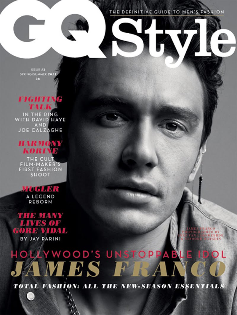 James Franco covers GQ Style UK Spring/Summer 2011