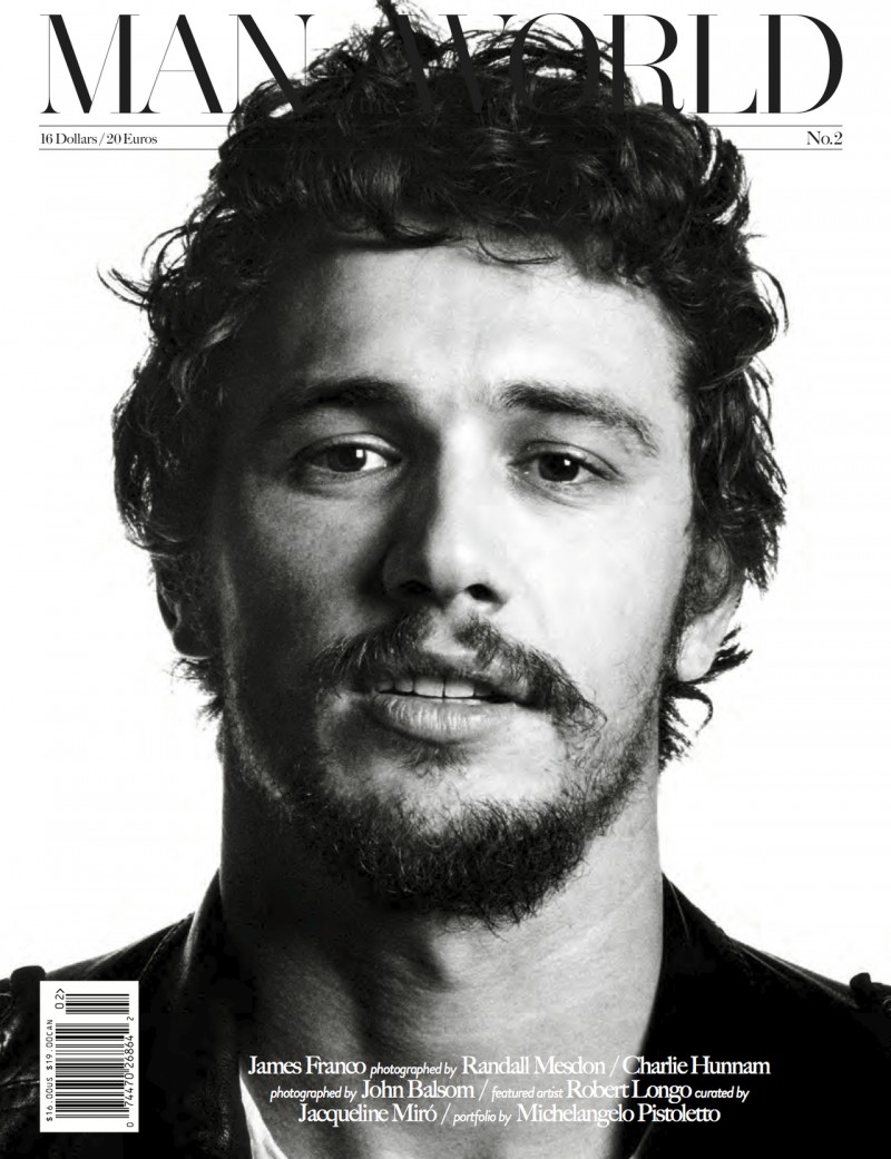 James Franco covers Man of the World #2 (February 2013)