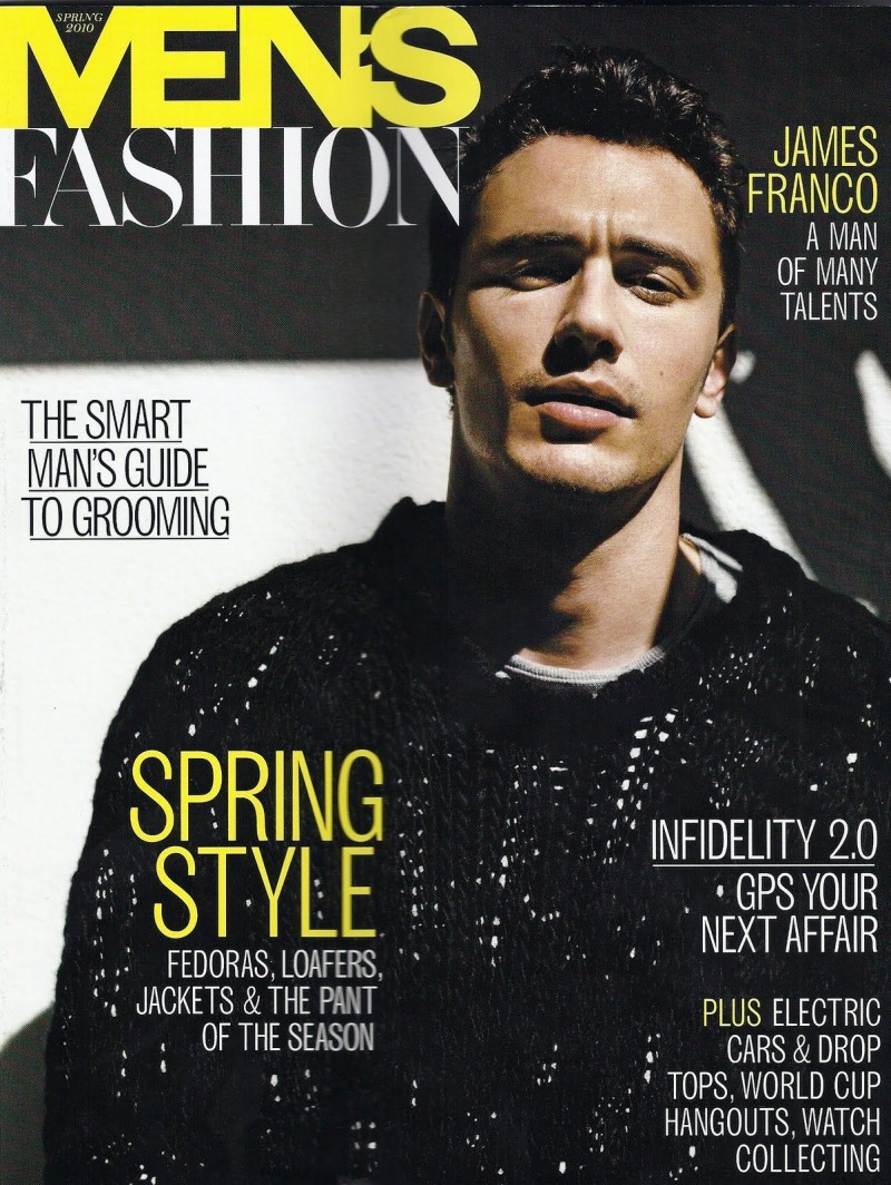 James Franco for Men's Fashion Spring 2010