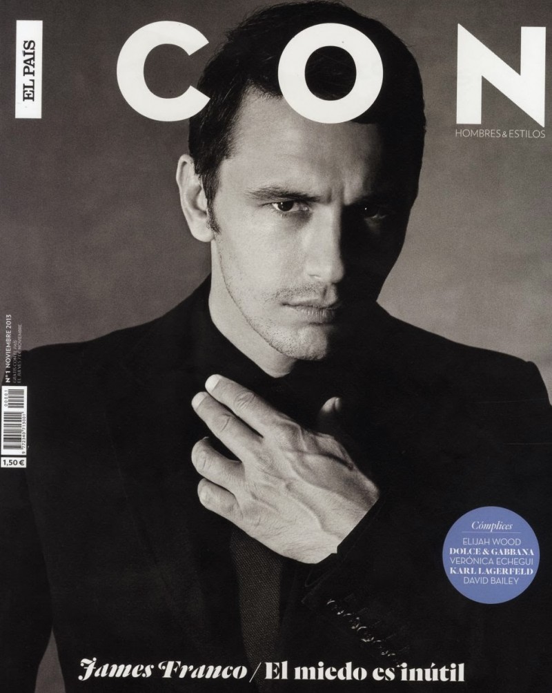 James Franco covers Icon November 2013