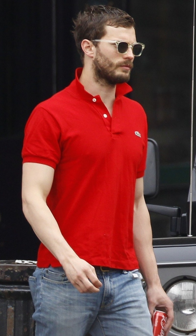 Jamie Dornan Clear Sunglasses