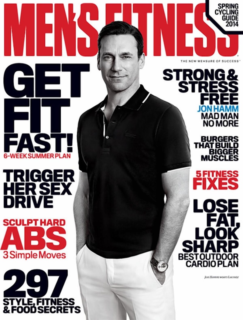 Jon Hamm Covers Men’s Fitness, Compares Mad Men & Breaking Bad