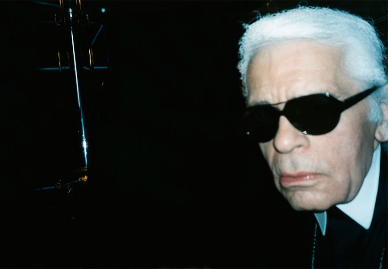 Karl Lagerfeld Selfie