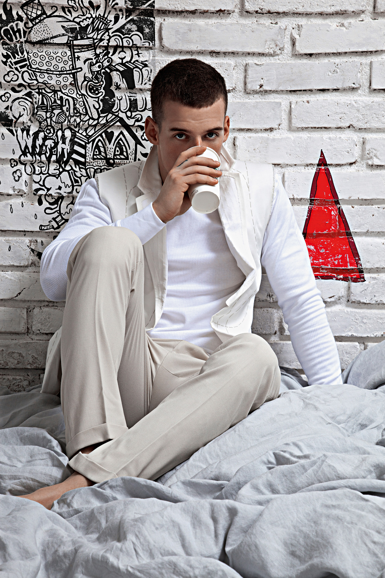 Kristof Kralik Delivers the Unexpected for GQ Portugal
