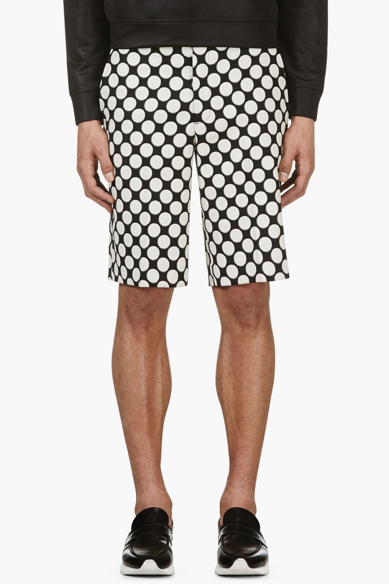 KRISVANASSCHE Polka Dot Shorts