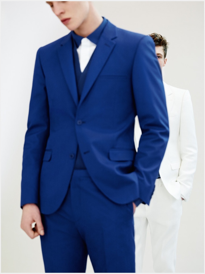 Tim Schuhmacher + Tommaso de Benedictis Don Spring Suits for L'Officiel ...