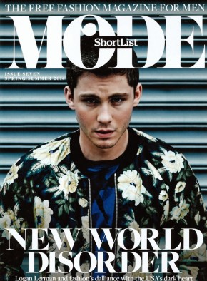 Logan Lerman Sports Floral Prints for Shortlist Cover Story – The ...
