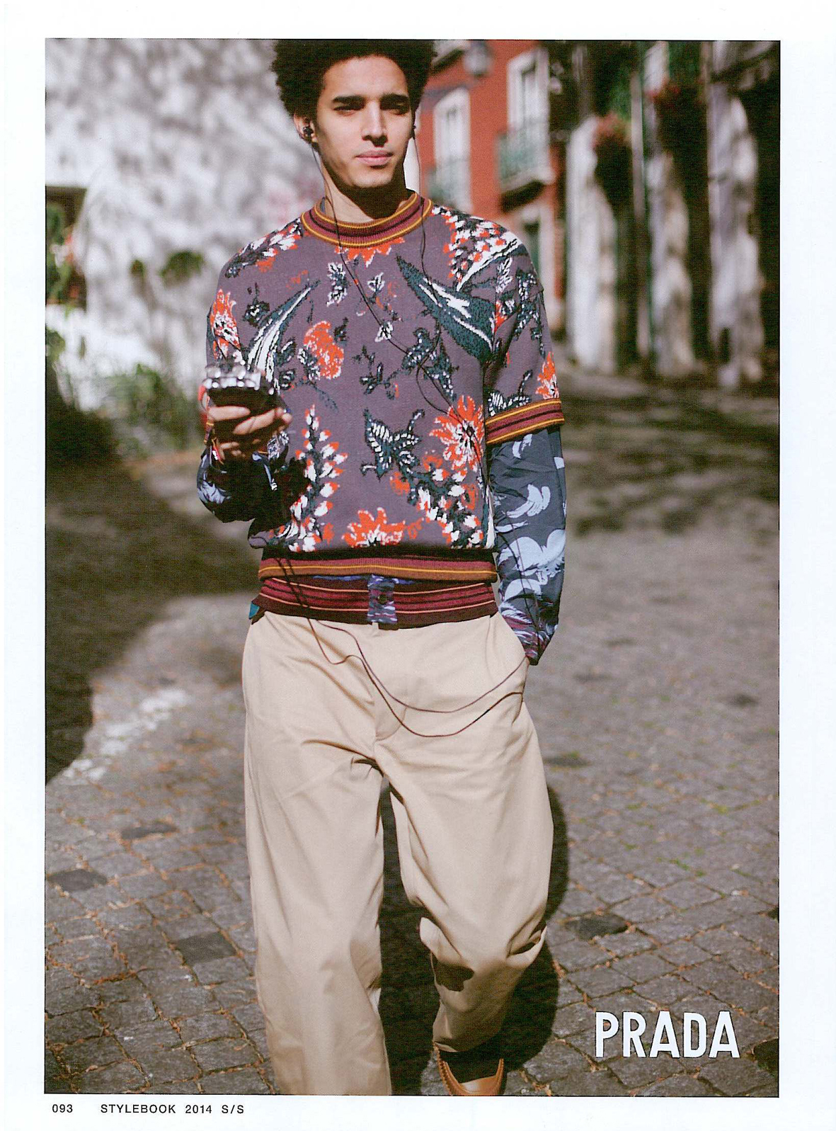 Prada Spring 2014 Feature: Luis Borges for Brutus