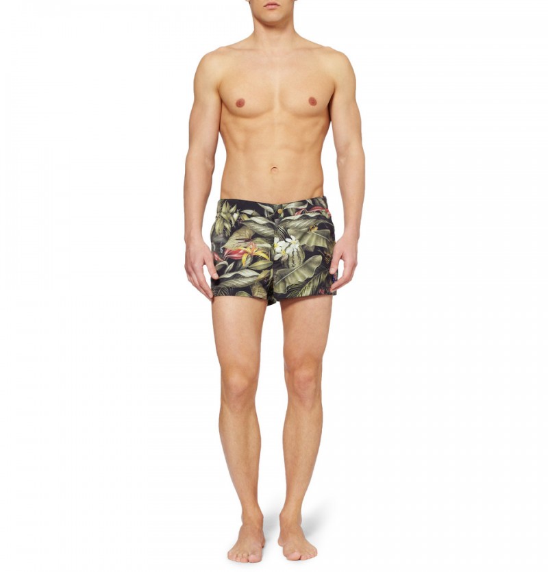 Robinson les Bains Ami Saint Martin Short-length Printed Swim Shorts