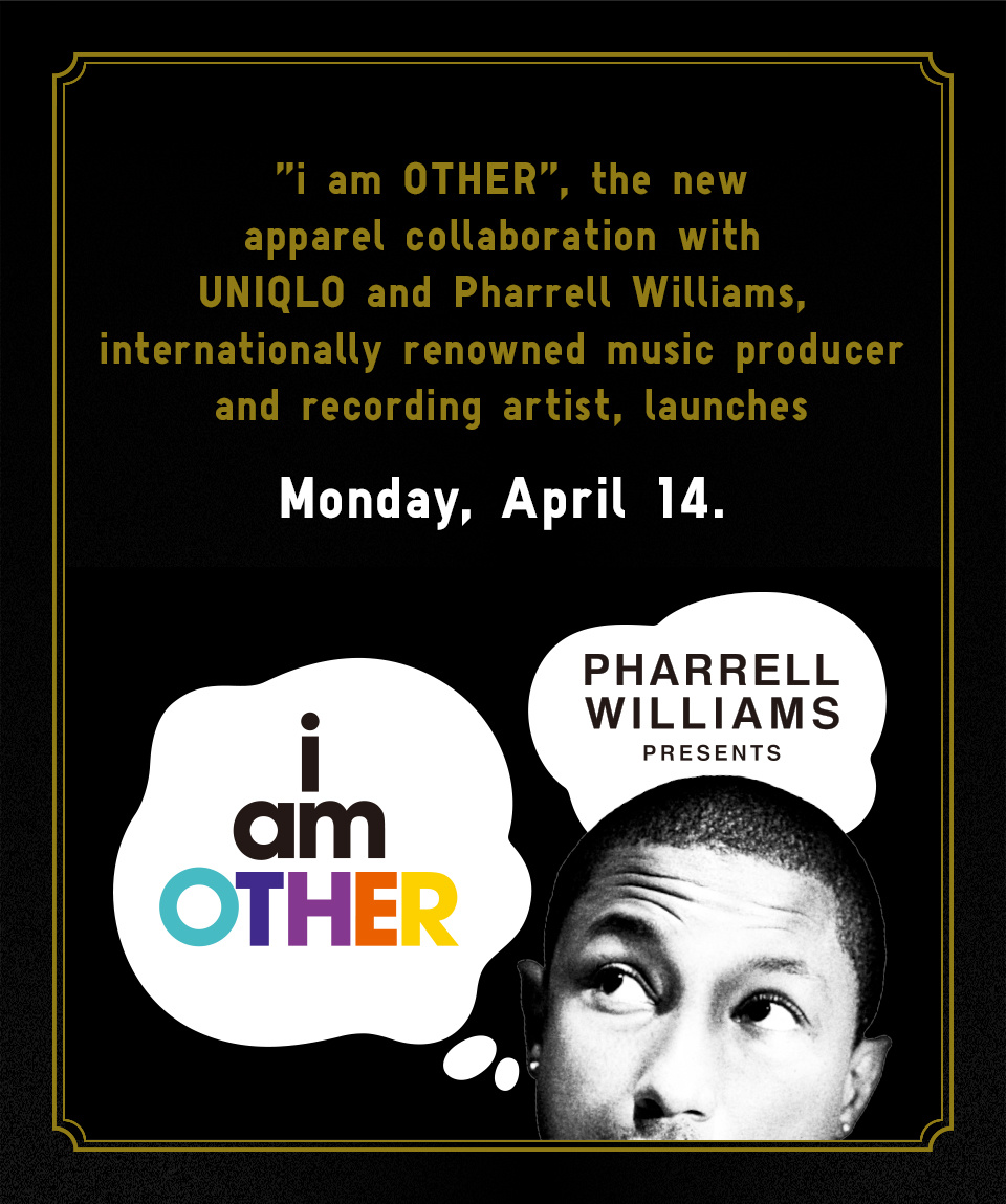 First Look | Pharrell + UNIQLO Spring Collaboration