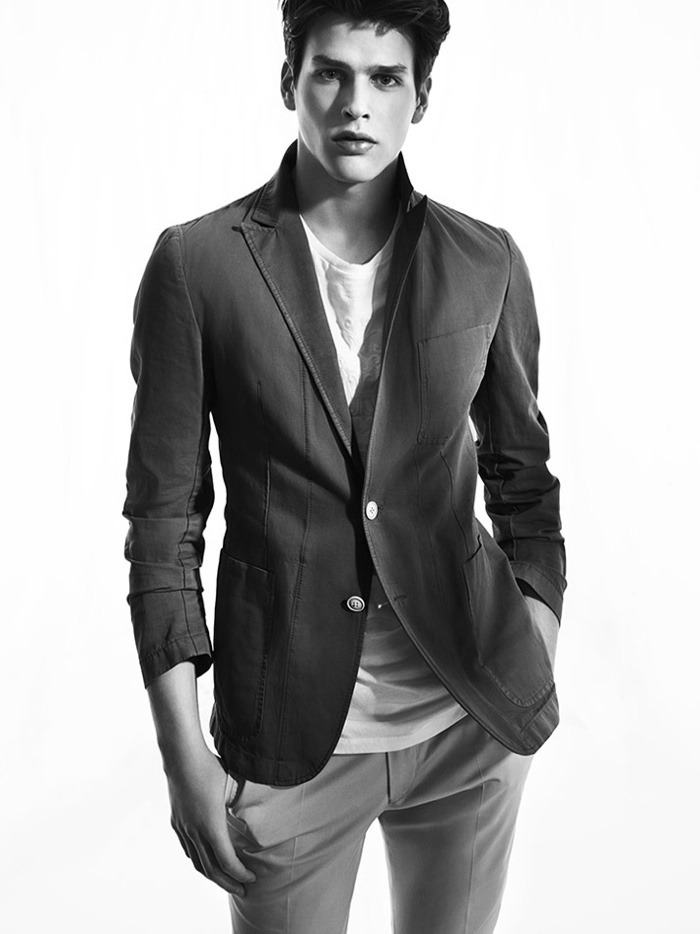 Simon Van Meervenne Cleans Up for Sarar Interview Spring/Summer 2014