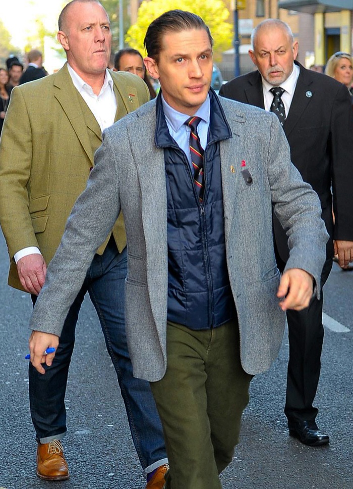 tom hardy barbour jacket