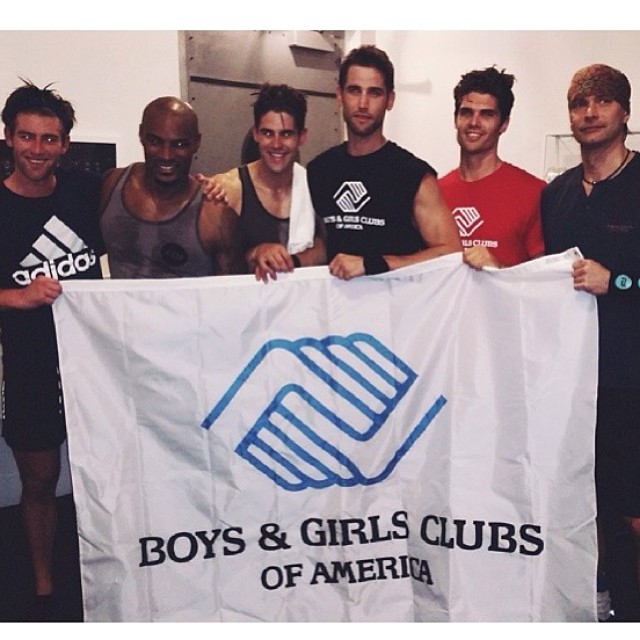 Justin Hopwood, Tyson Beckford, Chad White, Brian Shimansky and Marcus Schenkenberg