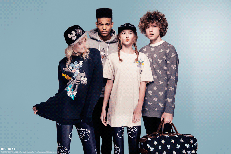 Dropdead Itchy & Scratchy 'The Simpsons' Collaboration – The Fashionisto