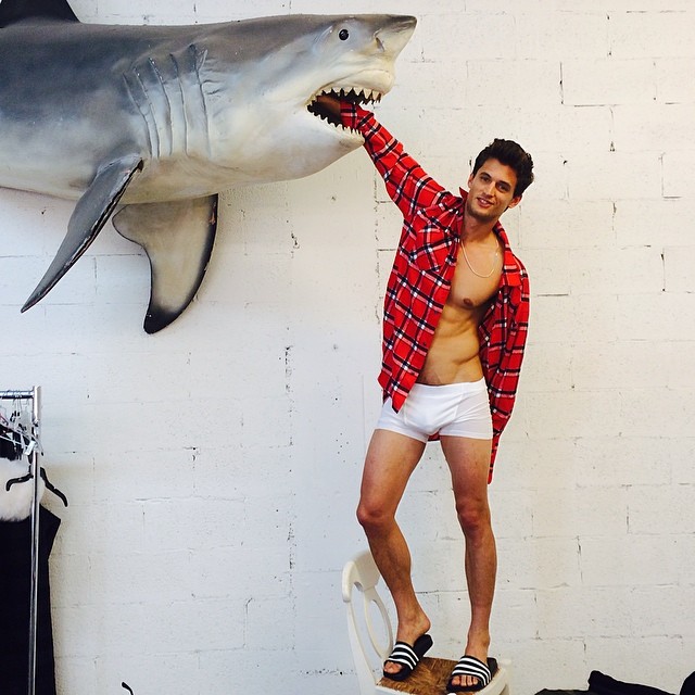 Behind the Scenes: Garrett Neff Shoots for Out Magazine