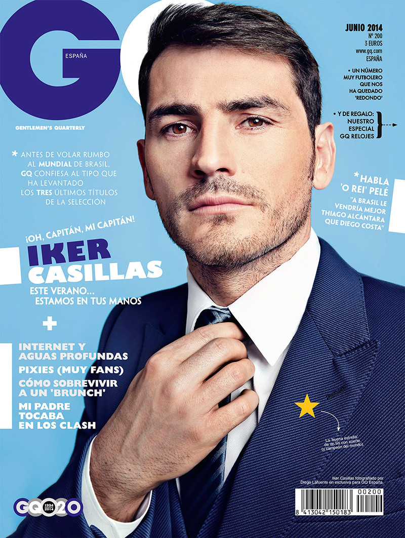 Iker Casillas Suits Up for GQ España Cover