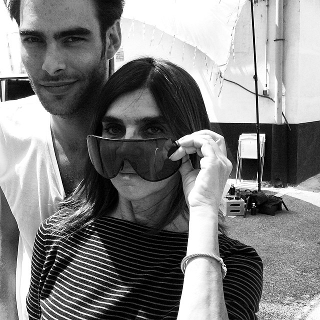 Jon Kortajarena + Carine Roitfeld