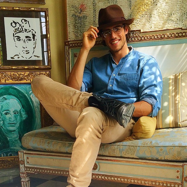 Jordan Stenmark goes for a shoot look that would make Indiana Jones proud