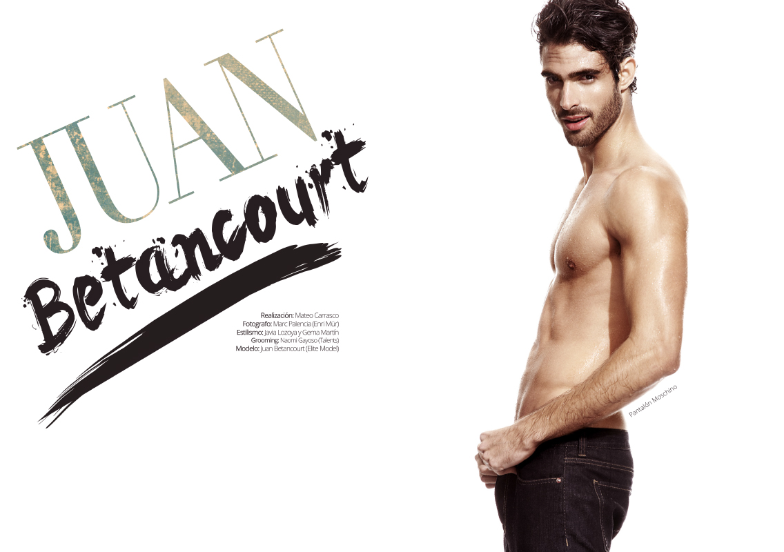 Juan Betancourt Models Denim & Swimsuits for Risbel Magazine