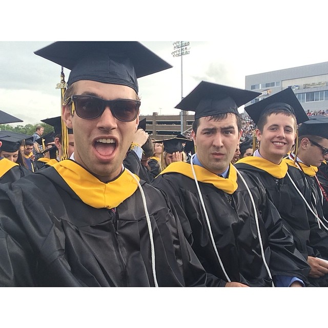 Kacey Carrig graduates from college 