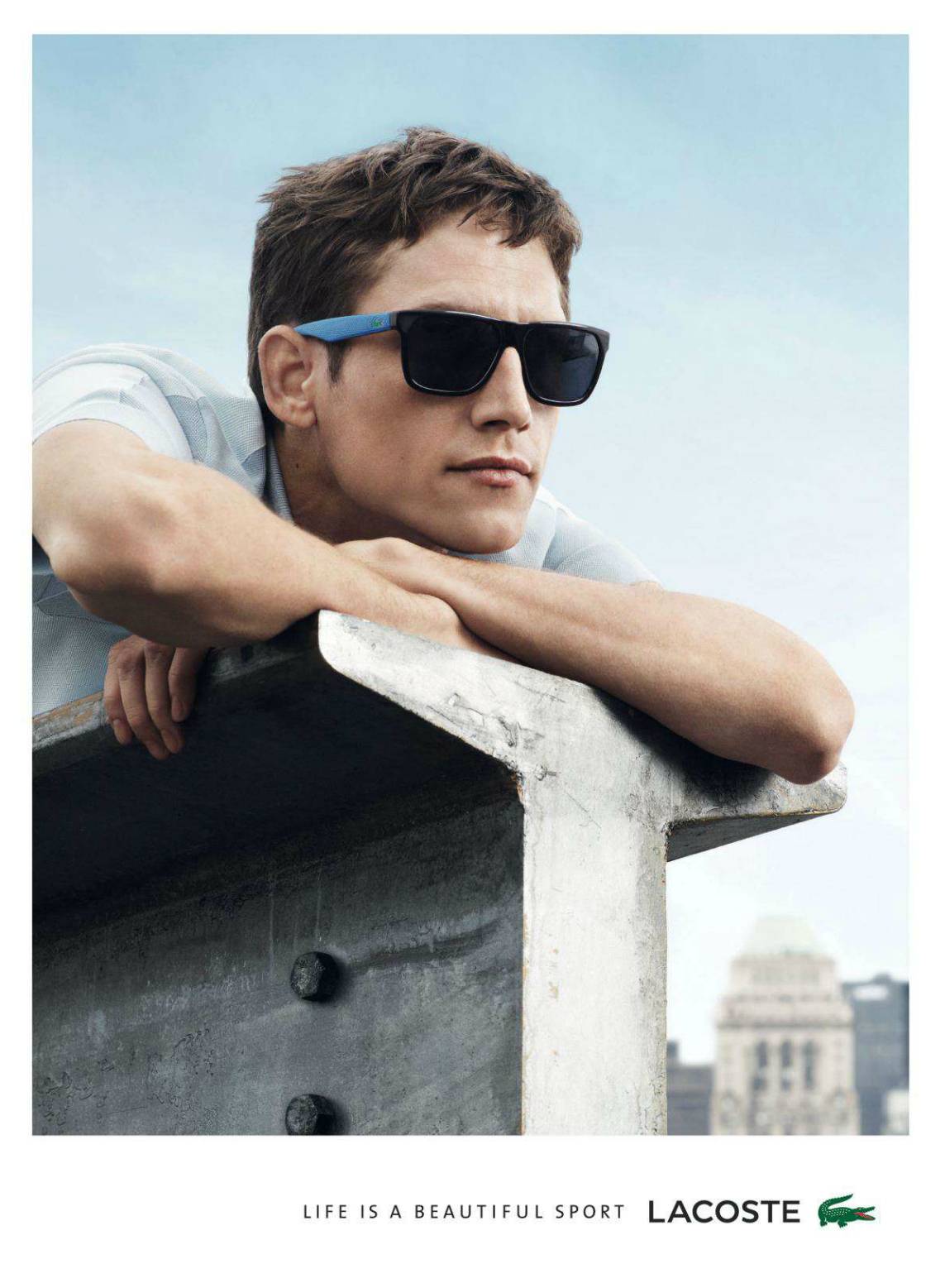 Roch Barbot For Lacoste Springsummer 2014 Eyewear Campaign The Fashionisto 