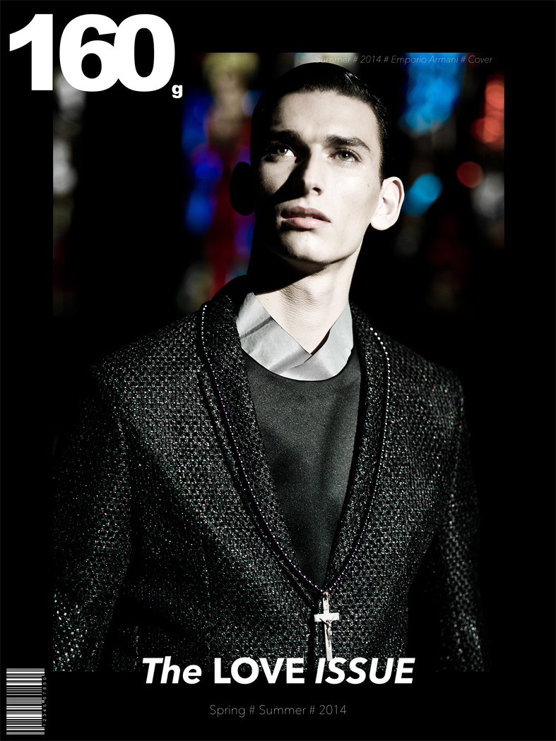 Thibaud Charon in Emporio Armani shot by Sy Delorme