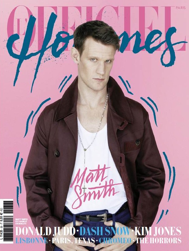 Matt Smith Covers L'Officiel Hommes Paris