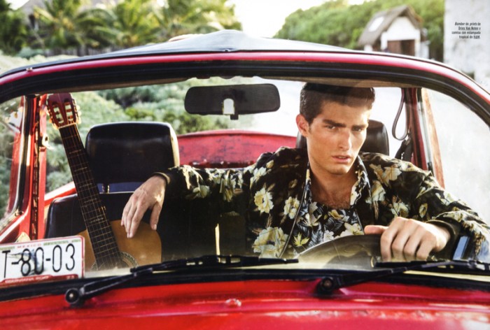 Aloha! Paolo Anchisi Models Tropical Styles for GQ España – The Fashionisto