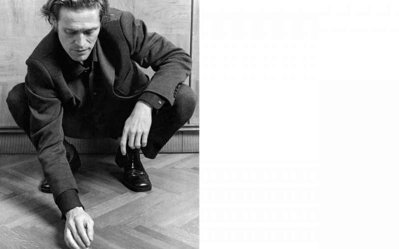 Actor William Dafoe for Prada Men Fall/Winter 1996 Campaign