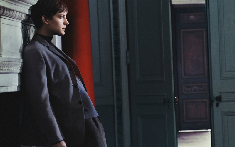 Actor Tobey Maguire for Prada Men Fall/Winter 2011 Campaign