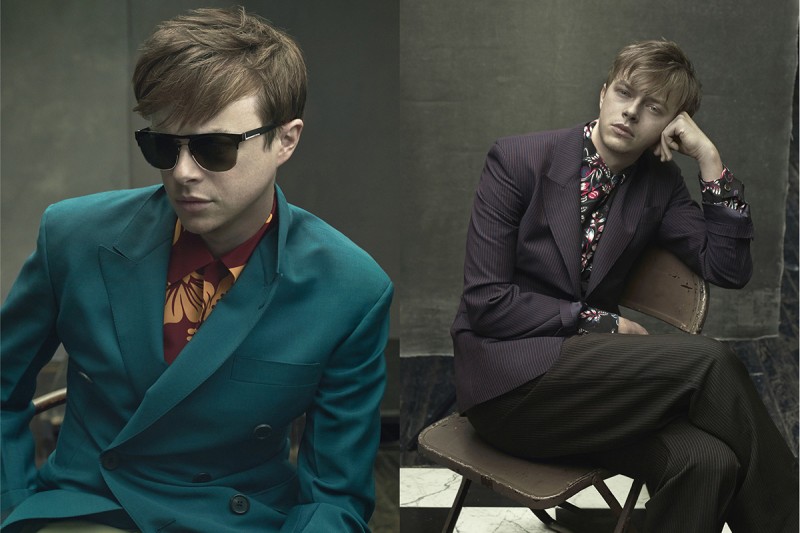 Actor Dane DeHaan for Prada Men Spring/Summer 2014 Campaign