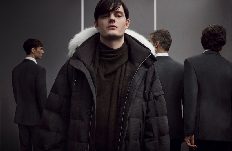 Sam Riley Ermenegildo Zegna Couture Fall Winter 2014 Campaign 001