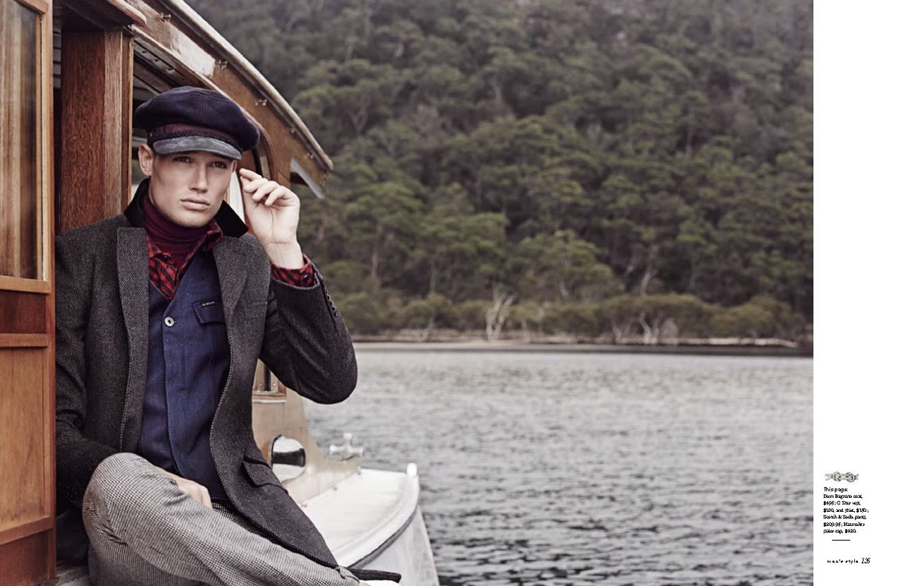 Braving the Elements: Stefan Pollmann for Men’s Style Australia