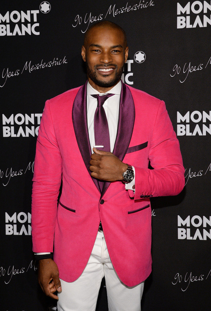 Tyson Beckford attends Montblanc celebration in New York this past April