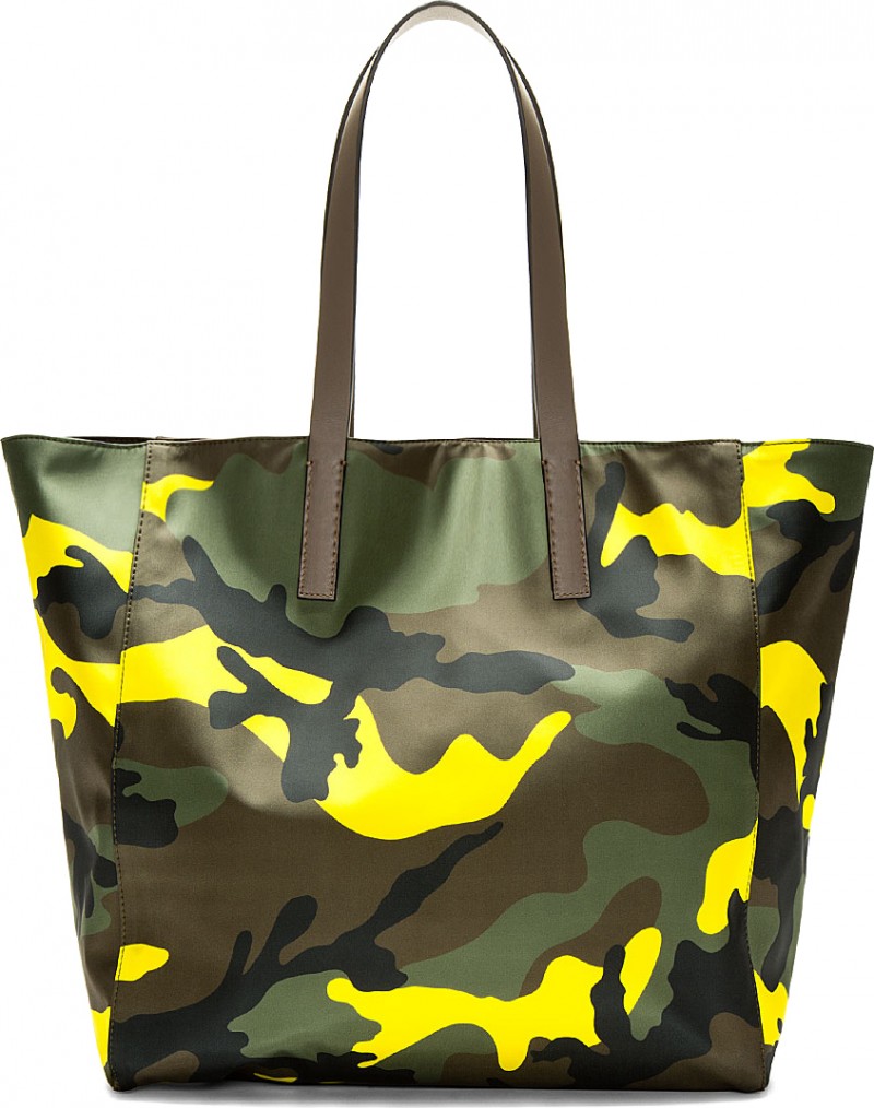 Valentino Camouflage Tote