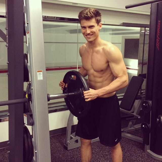 Vladimir Ivanov gets in a workout just in time for summer