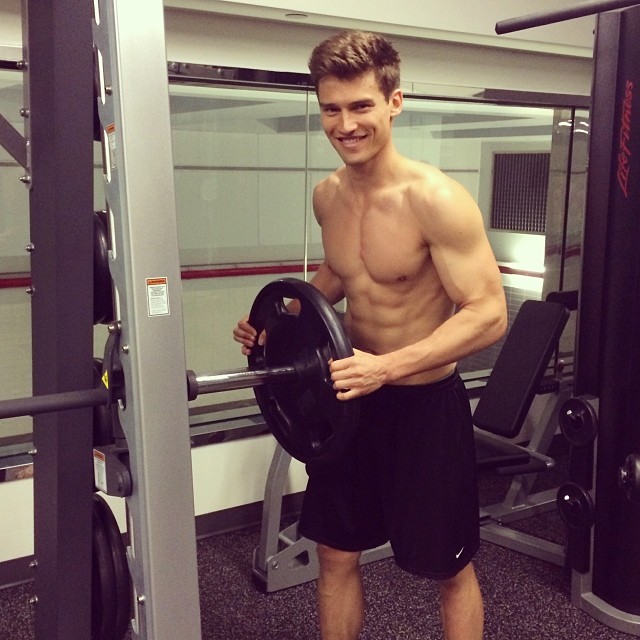 Vladimir Ivanov gets in a workout just in time for summer