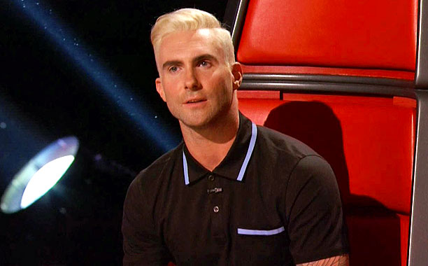 Adam Levine Debuts Blond Hair on The Voice + Why He Went Blond