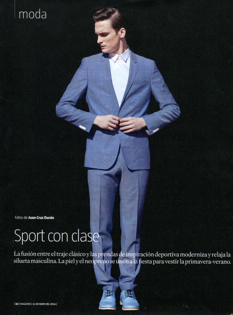 Chic Sporty Looks: Alejandro Rodriguez for La Vanguardia